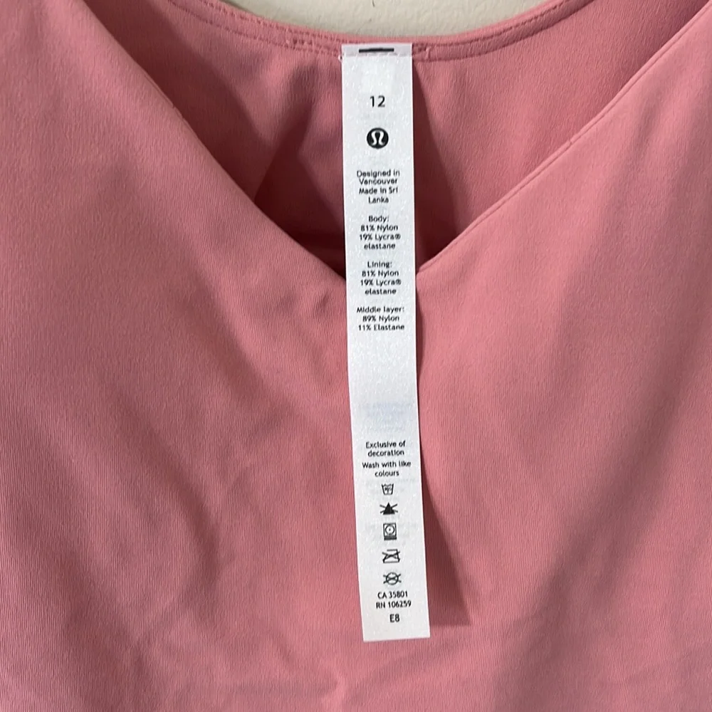 NWT Lululemon Align Tank Top Pink Puff Size 12 - Picture 6 of 10